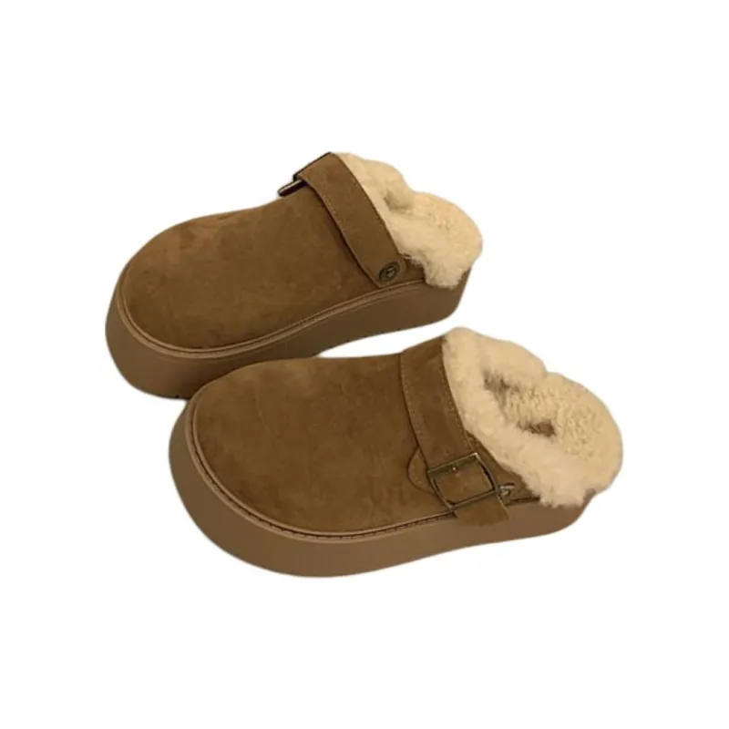 Qiao Anju Home Slippers Khaki, Light Brown-0