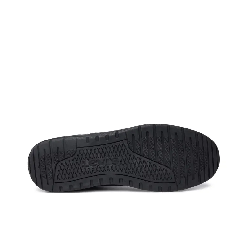 Levi’s Piper Slip-Resistant High-Top Skateboard Shoes Men's Black-3