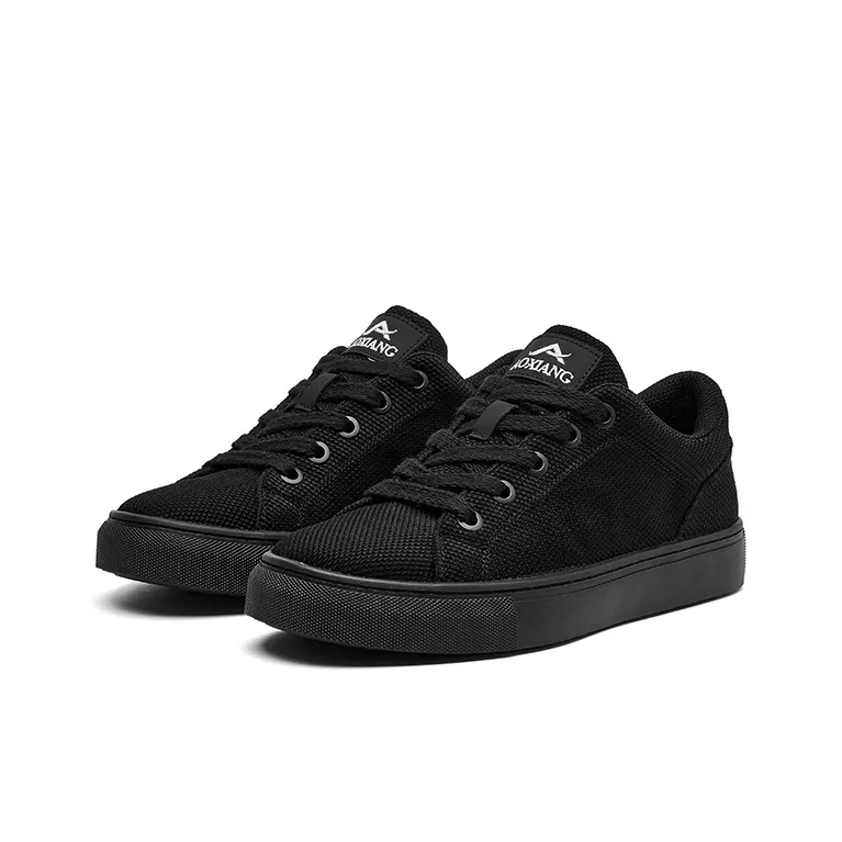 Oak Elephant Coverage Low Top Skateboard Shoes Men's Black-2