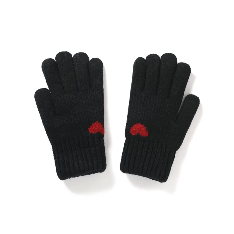 FREE RABBITⅡ Plush Yarn Gloves Unisex-6