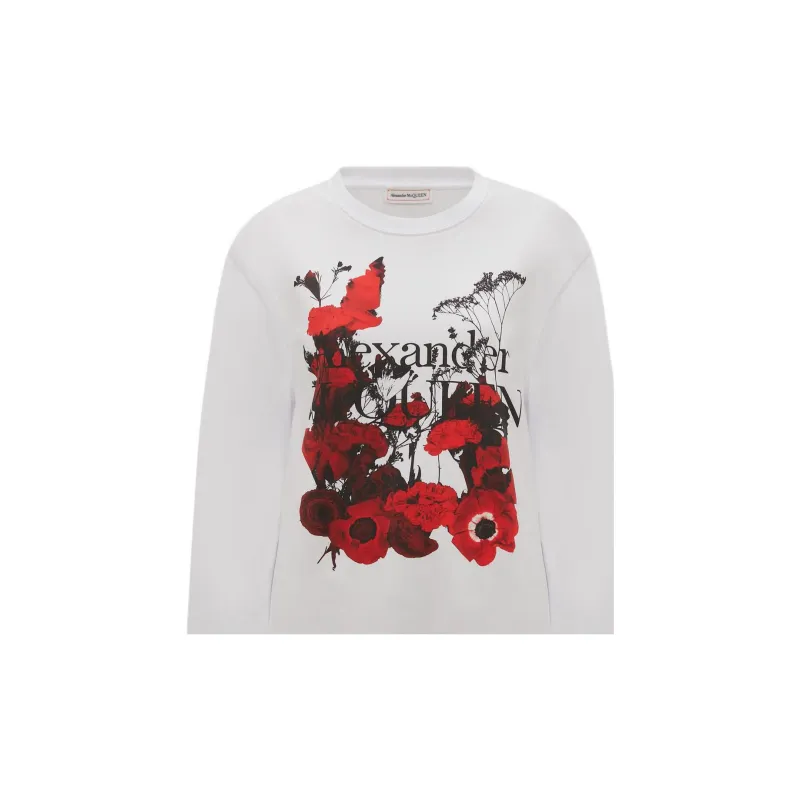 Alexander McQueen Sweatshirts Women's White-1