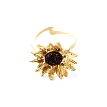 Michael Michaud Colored Copper Rings Women's Gold