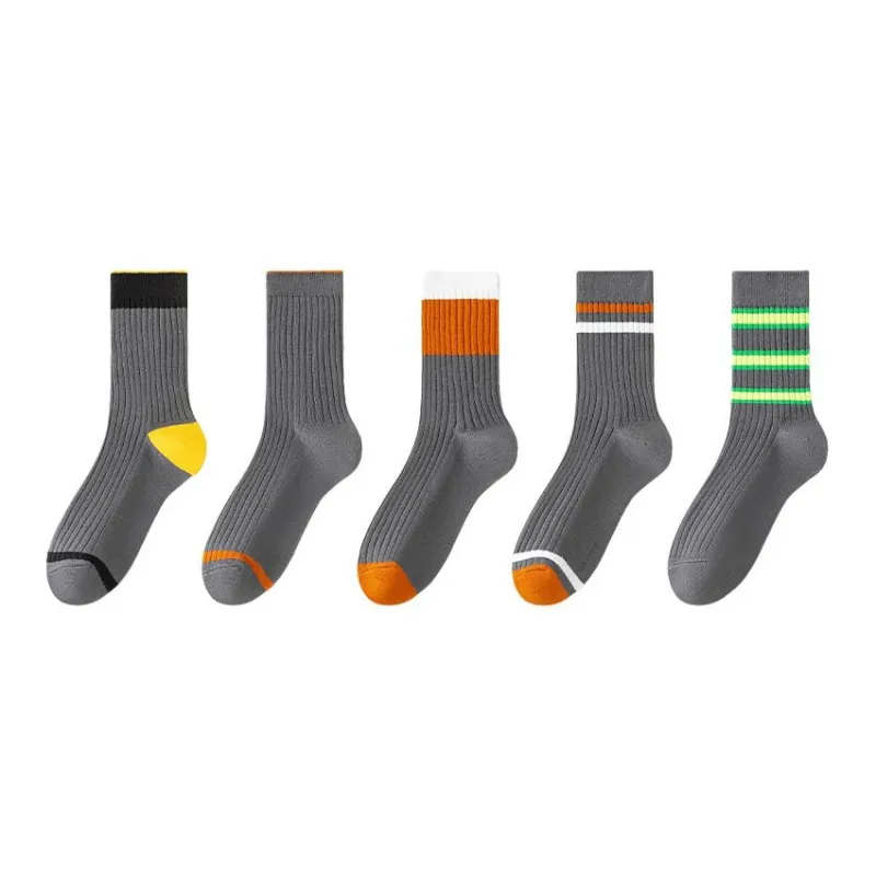 MIIOW Mid Calf Socks Men's Combo Set-23