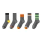 Gray 1 Pack+Gray Single Stripe+Gray Double Stripe+Gray Double Stripe+Gray 3 Pack