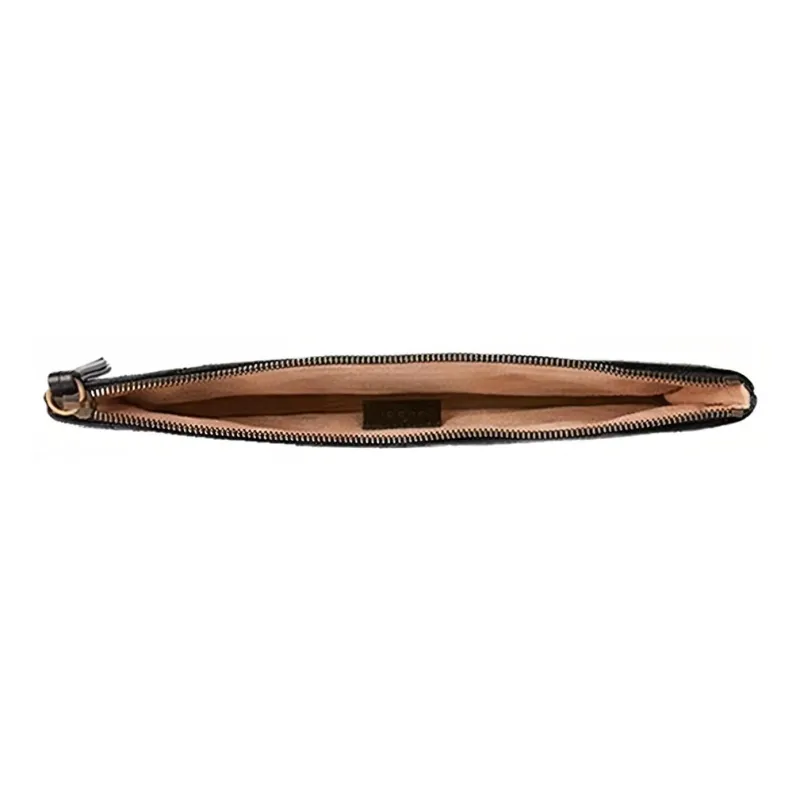 GUCCI Marmont Cow Leather Clutch Women's Black-2