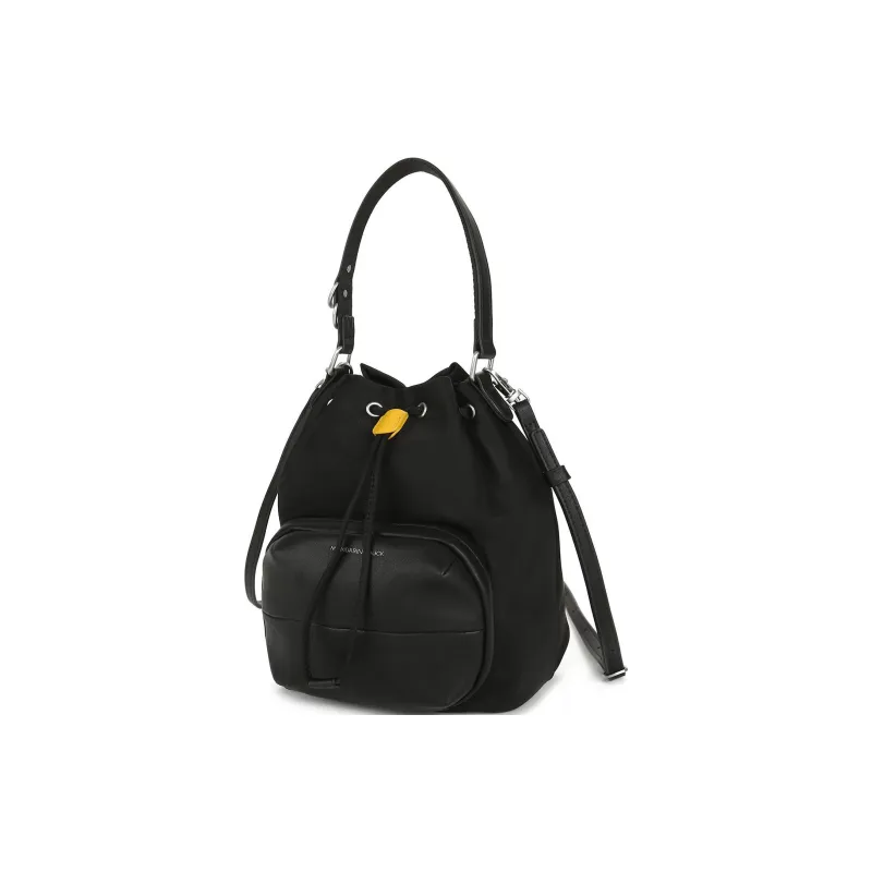 Mandarina Duck Nylon Shoulder Bag Crossbody Bag Handbag Unisex Black-2