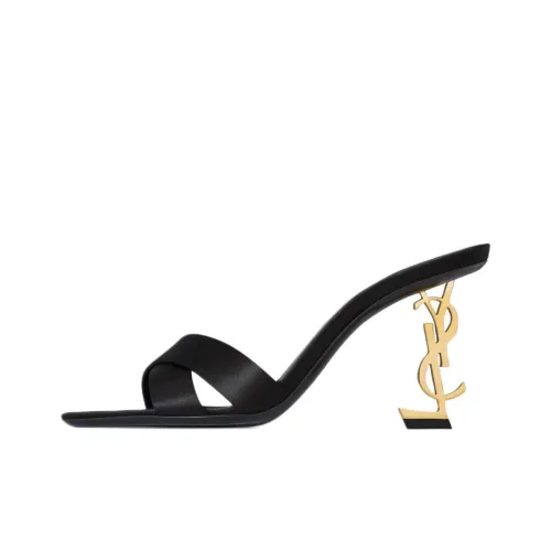 SAINT LAURENT Opyum Open Toe Mules Women's