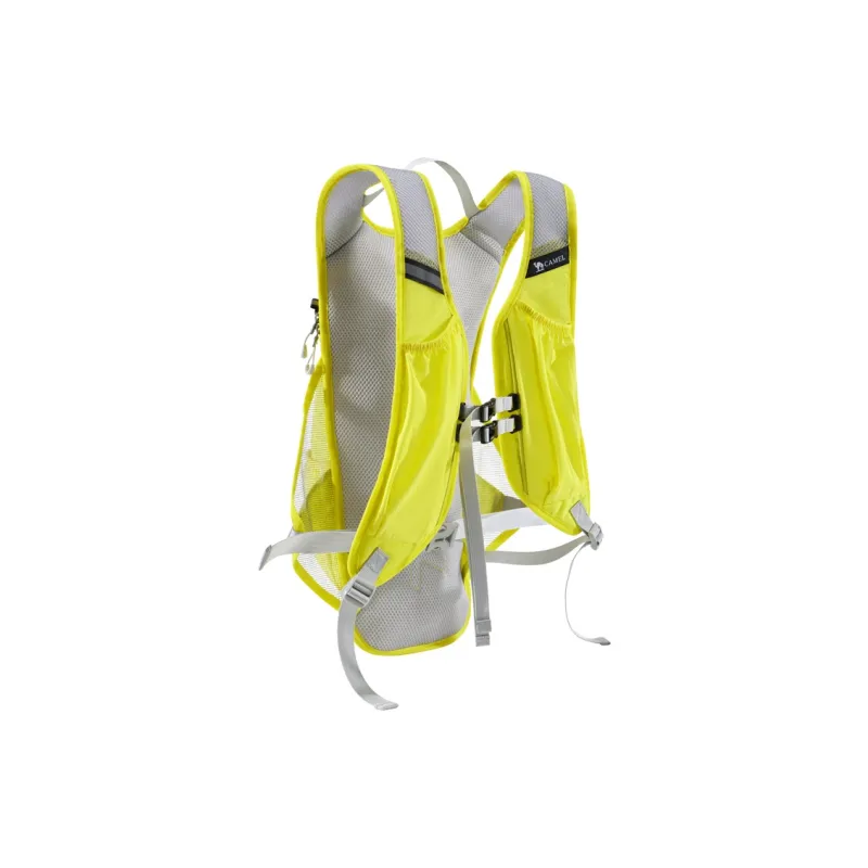 CAMEL Nylon Backpack Outdoor Bag Unisex Lemon/Sweet Orange-2