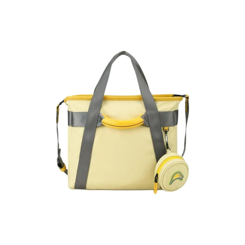 Mandarina Duck Polyester Tote Bag Shopping Bag Shoulder Bag Handbag Unisex Yellow-0