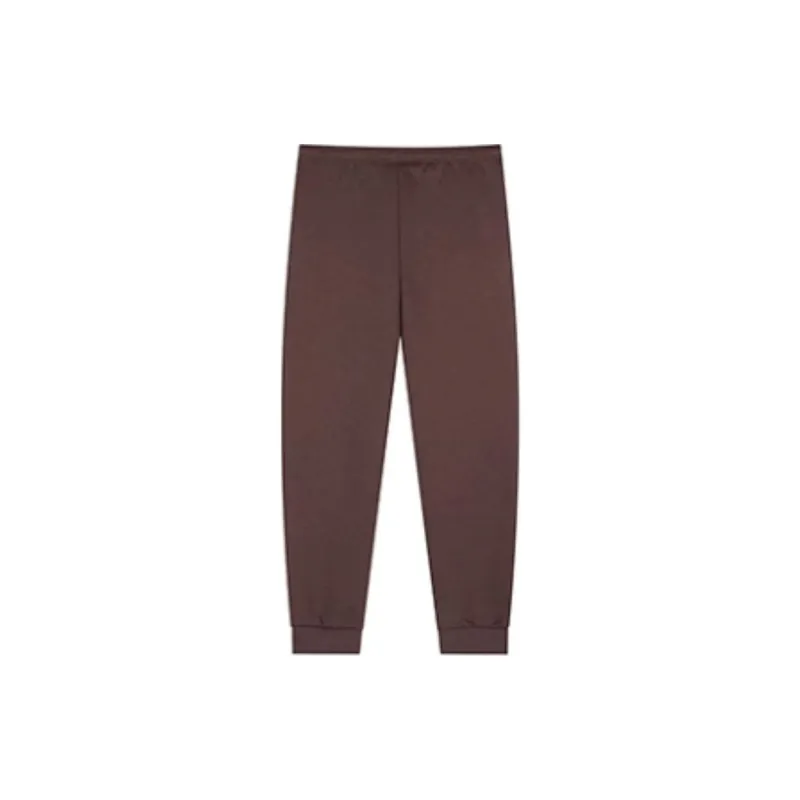 361° Knitted Sweatpants Women's Burning Fight Brown-1