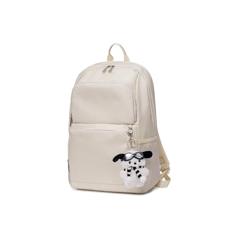 Ha Luxury Nylon Fabric Backpack Regular Unisex Multicolor-12