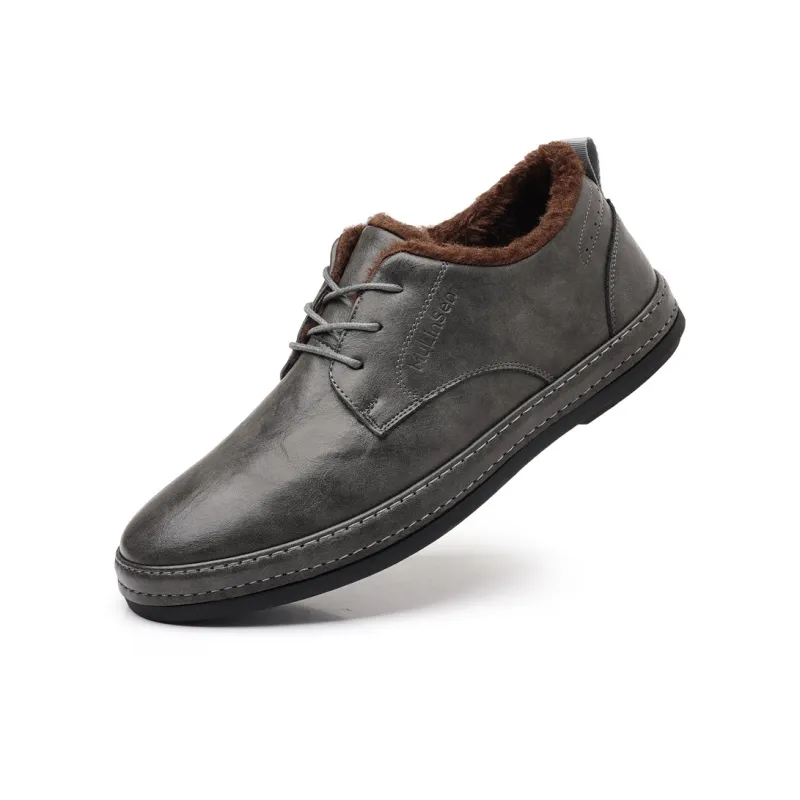 Mulinsen Insulated Shoe Warm Wear-Resistant Lightweight Low-Top Casual Shoes Men's-9