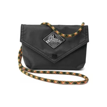 GAGA EQUIPMENT Nylon Fabric Envelope Bag Crossbody Bag Shoulder Bag Mini Unisex Gray