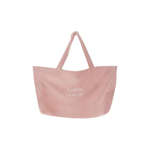 P.palette Linen Tote Bag Shopping Bag Handbag Shoulder Bag Women's Pink
