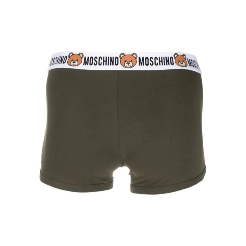 MOSCHINO Teddy Logo Waistband Briefs-1