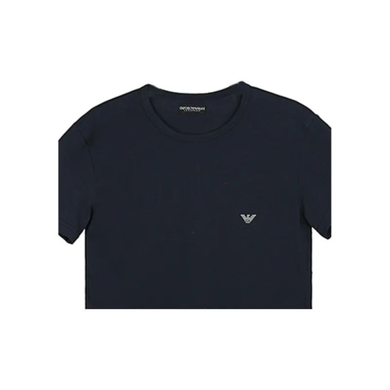 EMPORIO ARMANI Logo print Pajama Top-2