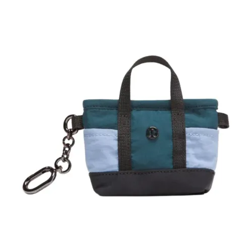 Lululemon Recycled Nylon Bag Accessories Women's Cyan & Blue Willow Color & Black