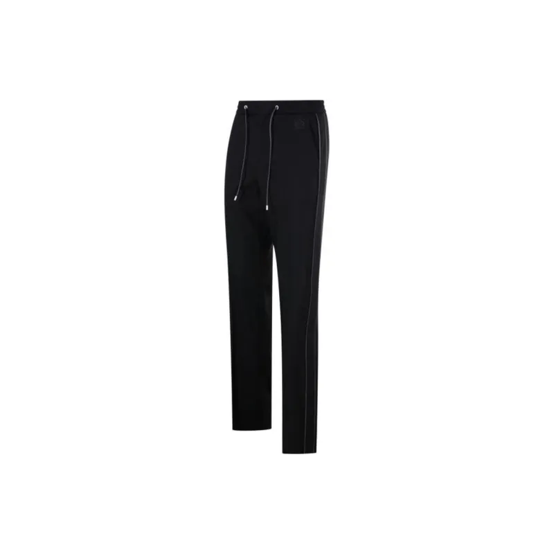 LOEWE Piped trim Wool Track Pants-2