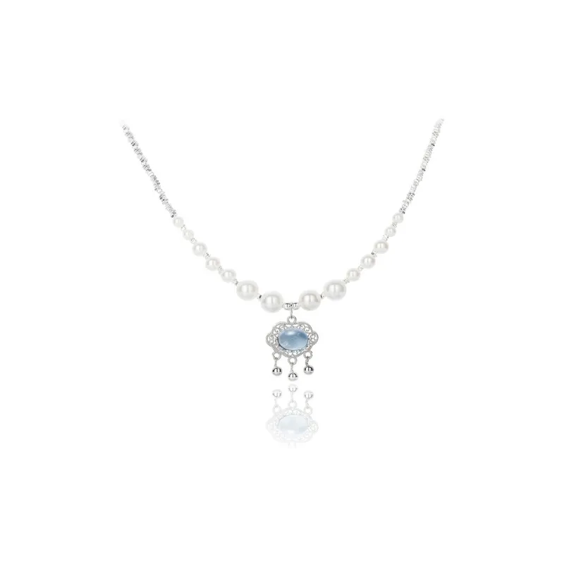 Qing Yi 925 Sterling Silver Necklaces Women's-0