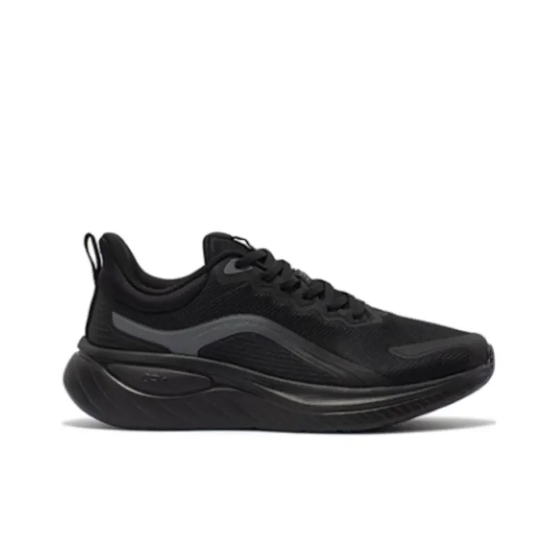 361° Cushioning Wear Resistant Low Top Sprint Running Shoes Men's Black Gray Color-1