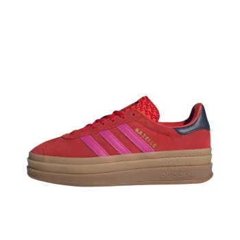 Adidas Originals Gazelle Bold Red Semi Lucid Fuchsia Women's