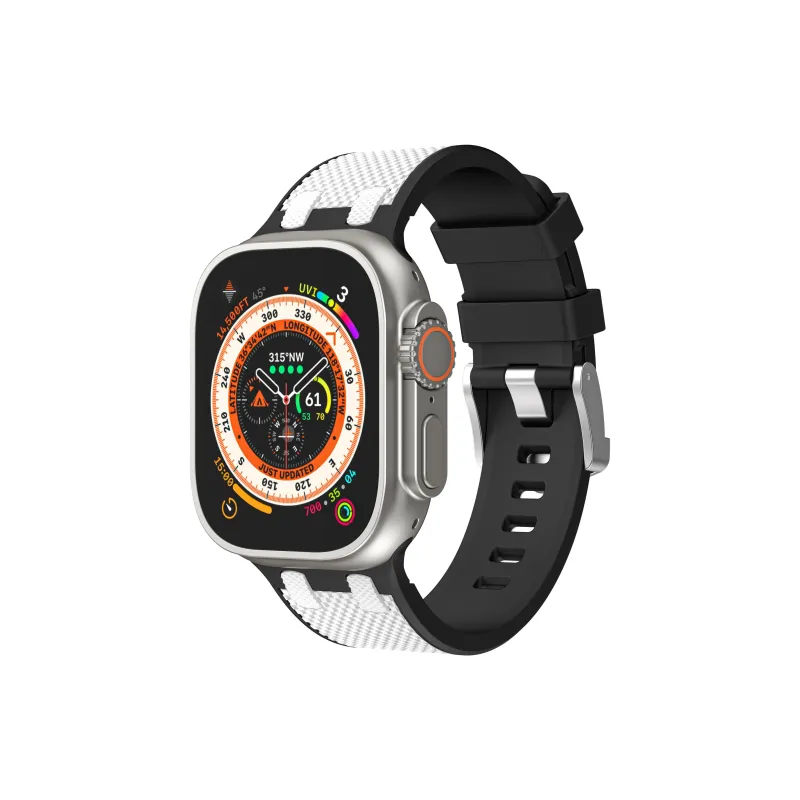 CHRROTA Watch Band Apple Compatibility Silicone Material-10
