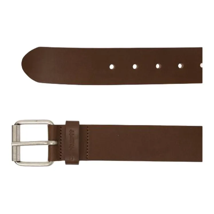 Carhartt WIP Leather Leather Belts Men's Brown Width: 4CM-2