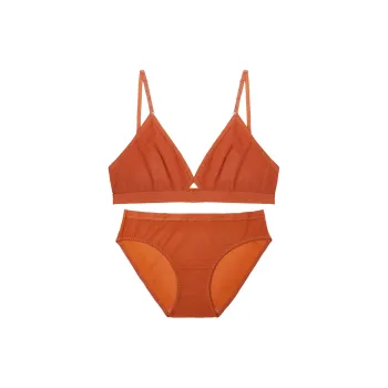 FREELASS Underwear Set Women's Rusty Red