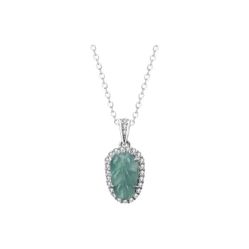 FUSSEM Glutinous Jade Necklaces Women's