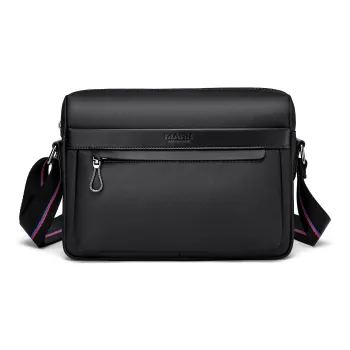FAIRWHALE Membrana Dermalis Crossbody Bags Shoulder Bags Medium Size Unisex Black