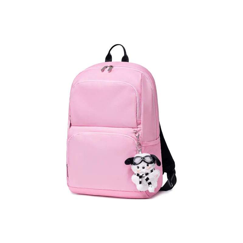Ha Luxury Nylon Fabric Backpack Regular Unisex Multicolor-9