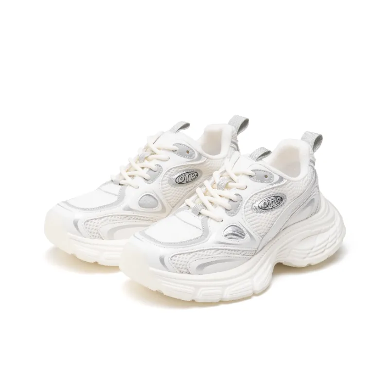 OTB Height Increasing Low-Top Chunky Sneakers Women's-5