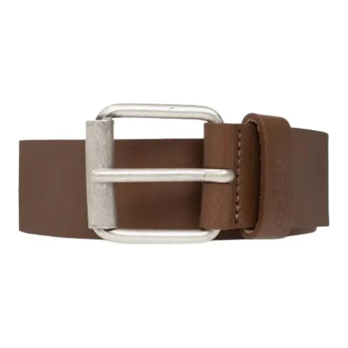Carhartt WIP Leather Leather Belts Men's Brown Width: 4CM