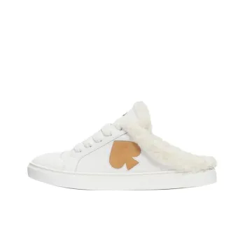Kate Spade Wrap-toe Slippers Women's White Brown
