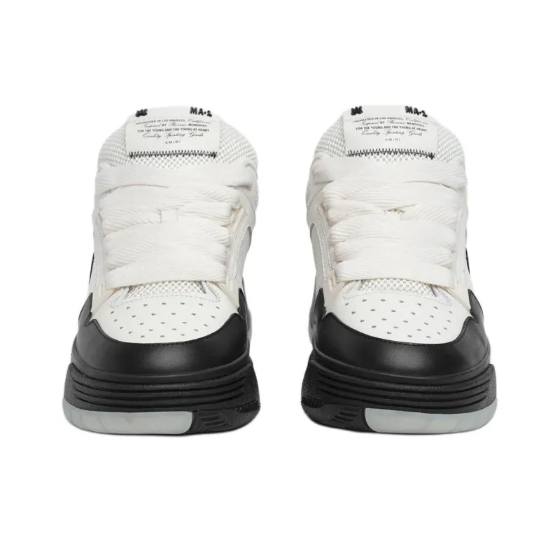 AMIRI MA 1 White Black Black-4