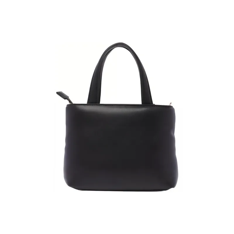 LIU·JO Polyester Tote Bag, Shopping Bag, Crossbody Bag, One Shoulder Handbag Women's Black-4