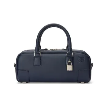 LOEWE Amazona Napa Calf Leather Shoulder Bag, Crossbody Bag, Handbag Women's Marine Blue