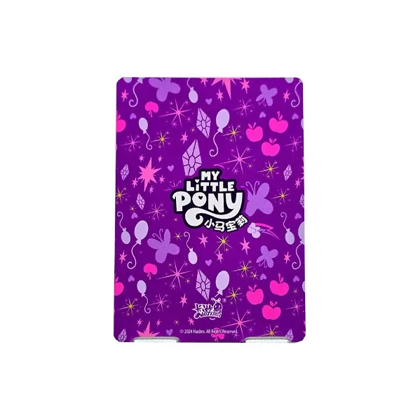 KAYOU My Little Pony Card LSR Moonlight 4 Thunder Path Multicolor Rainbow Holographic Card IP/Anime Cards 1 Pc-1