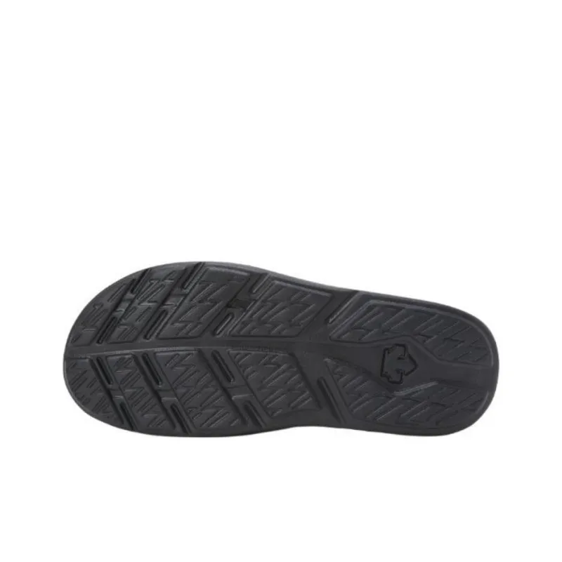 DESCENTE Slip Resistant Abrasion Resistant Slide Slippers Men's Black-4