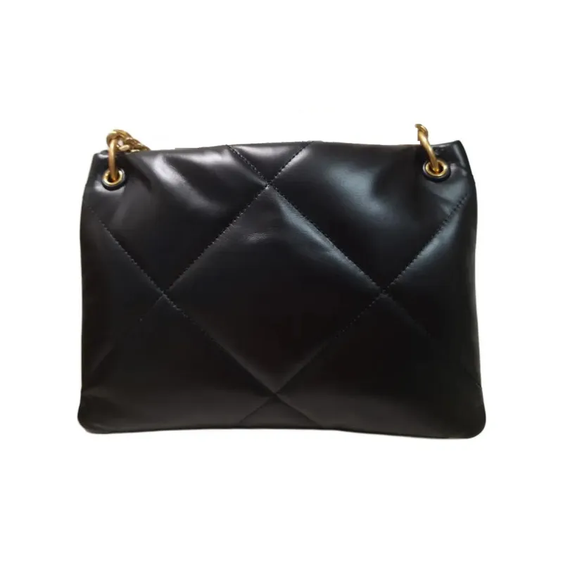 TORY BURCH Kira Diamond Quilt Small Shoulder Bag Black-4