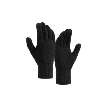 DENSSYNE Acrylic Spandex Knit Gloves Men's
