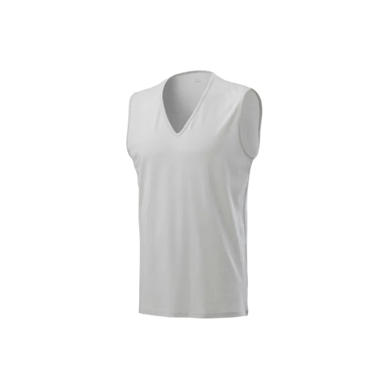 Mizuno Tank Tops Men White-2