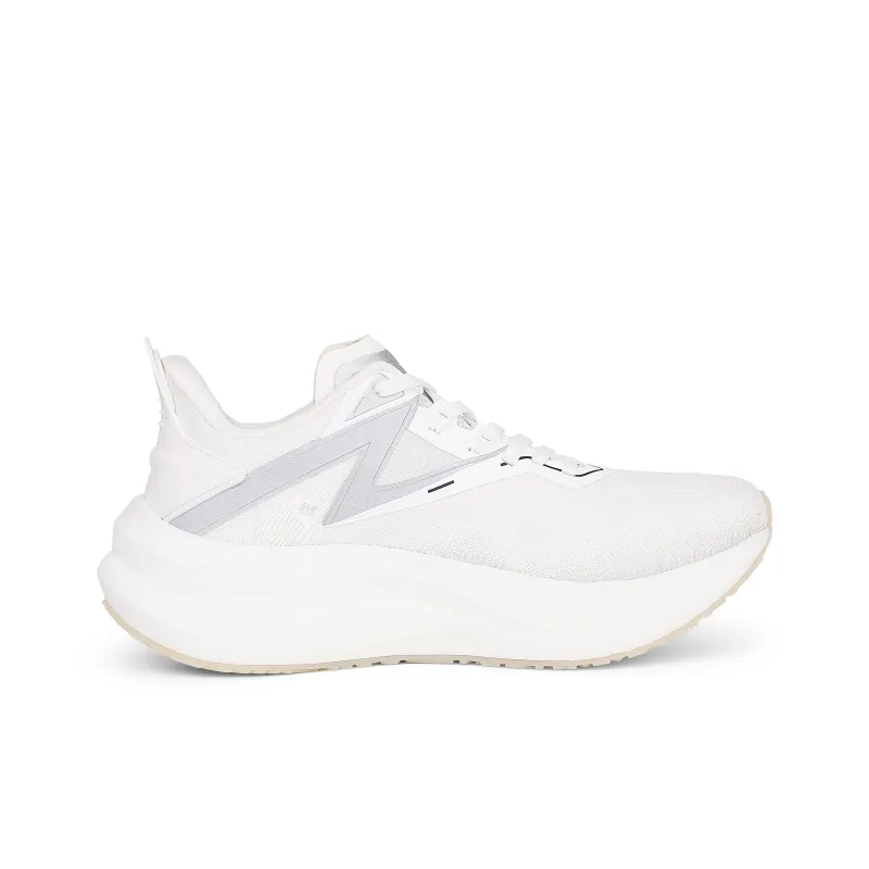 WEIMING Anti Slip Wear Resistant Low Top Carbon Plate Running Shoes Unisex Moon White-1