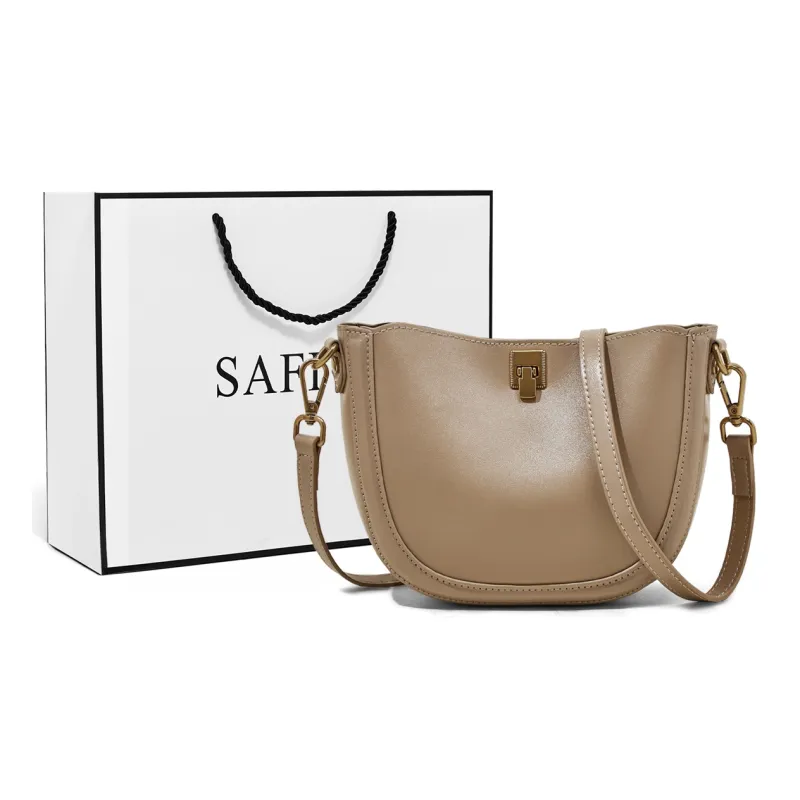 Safiya Cow Leather Underarm Crossbody Bag, Shoulder Bag Regular Women's Multicolor-15