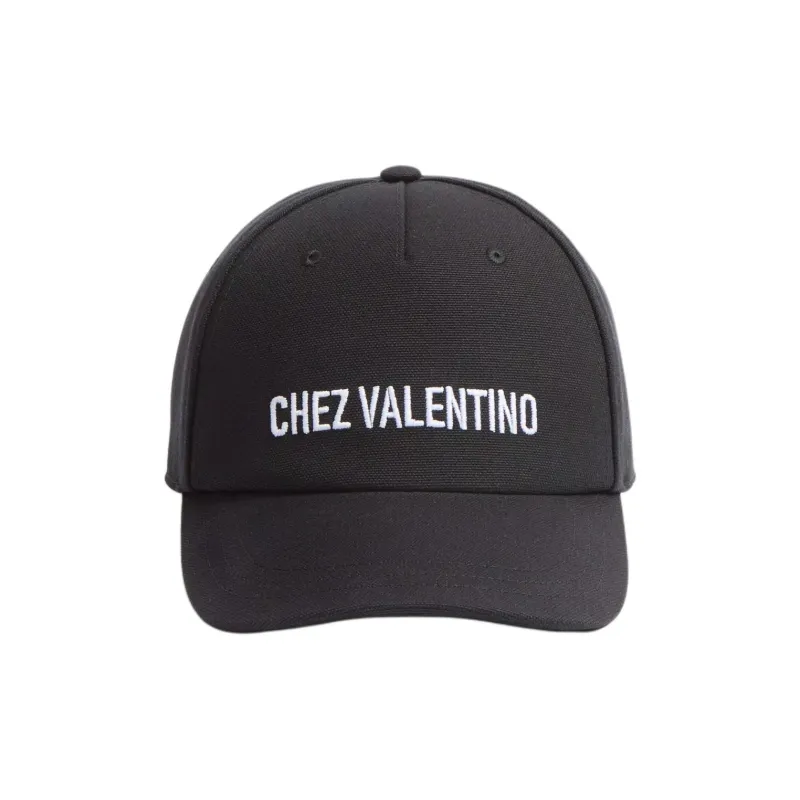 Valentino Chez Valentino Curved Peak Baseball Cap-1
