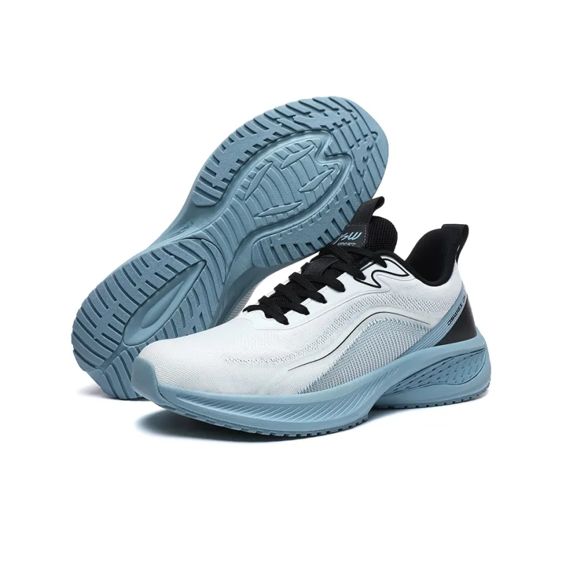 JSWEI Cushioned Slip Resistant Abrasion Resistant Low Top Long Distance Running Running Shoes Men's-7
