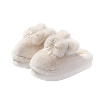 Darcy Sen Home Slippers Gray/Ecru/Apricot