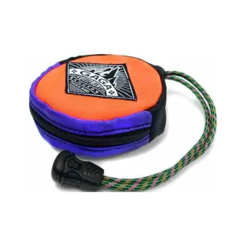 GAGA EQUIPMENT Canvas Key Pouch Mini Unisex Orange Purple