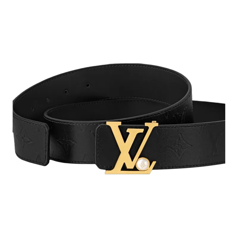 LOUIS VUITTON Lv Initiales Pearls 40mm Reversible Belt-1