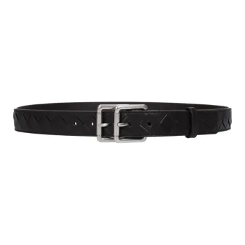 Bottega Veneta Leather Belts Men's Brown 3CM